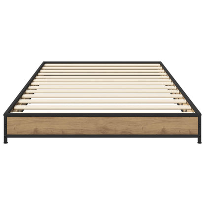Bettrahmen Artisan-Eiche 80 x 200 cm Holzwerkstoff