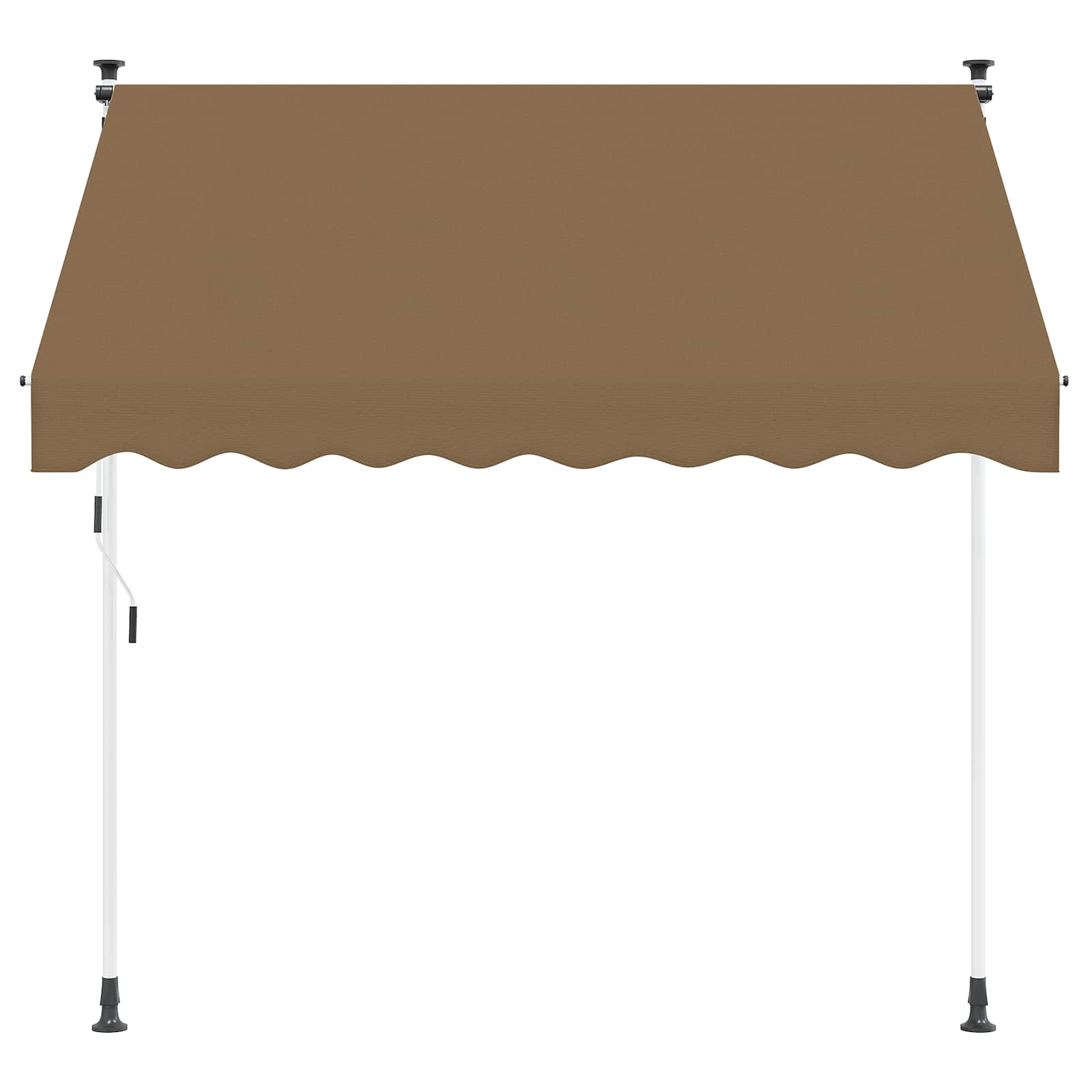 Manuell einziehbare Markise Beige 300 cm