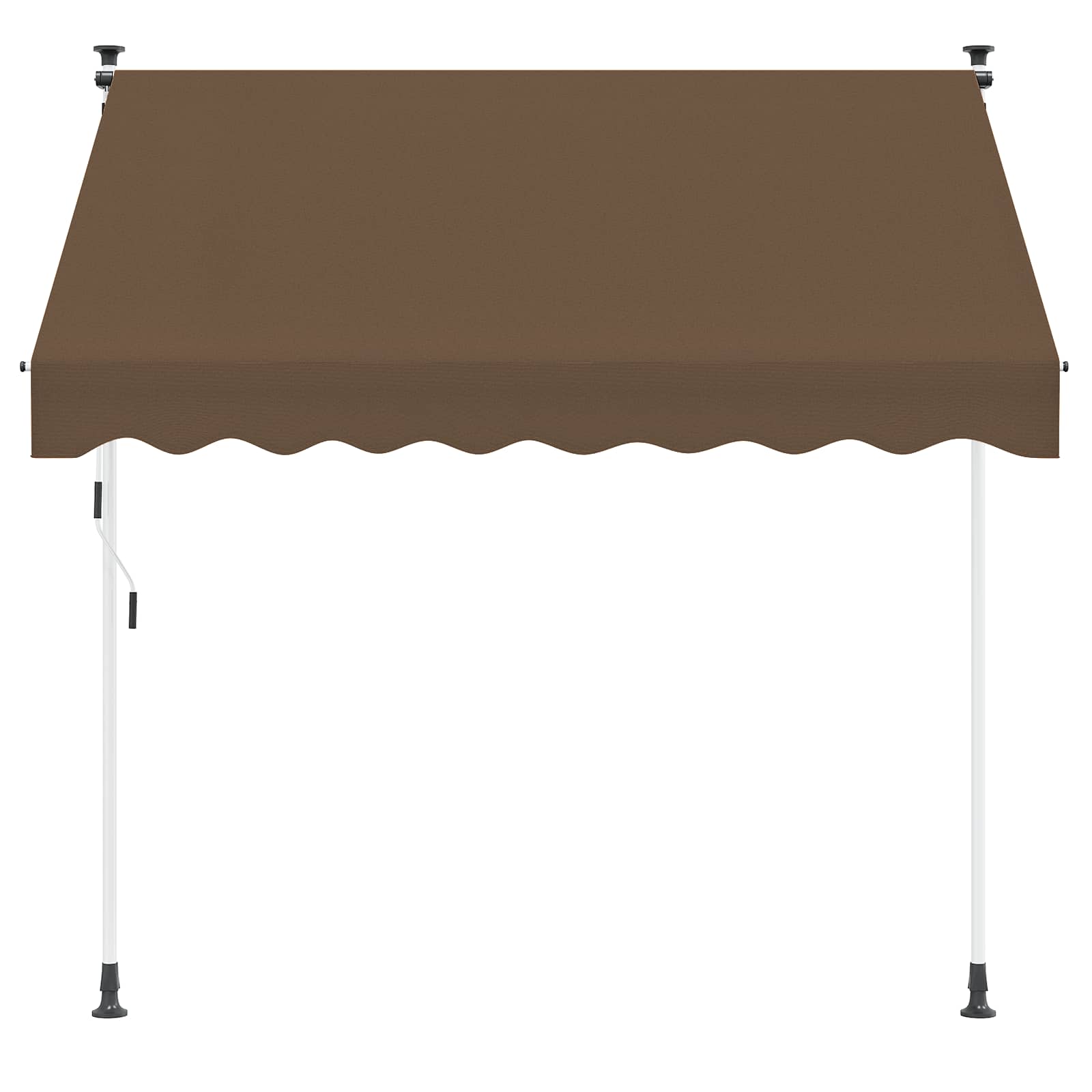 Manuell einziehbare Markise Taupe 300 cm
