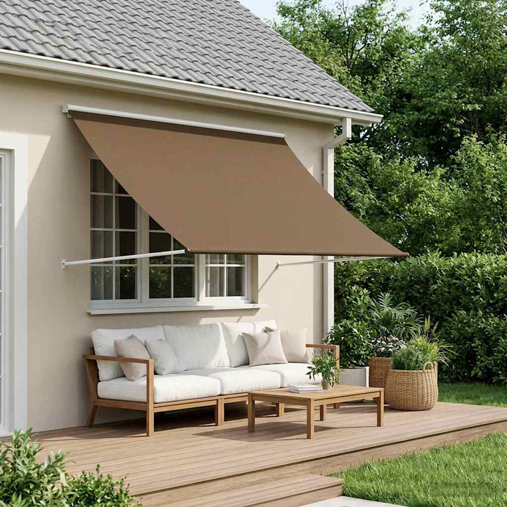 Markise Taupe 350 x 150 cm