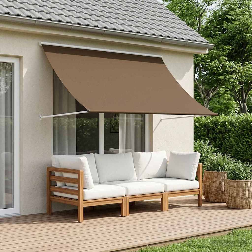 Markise Taupe 400 x 150 cm