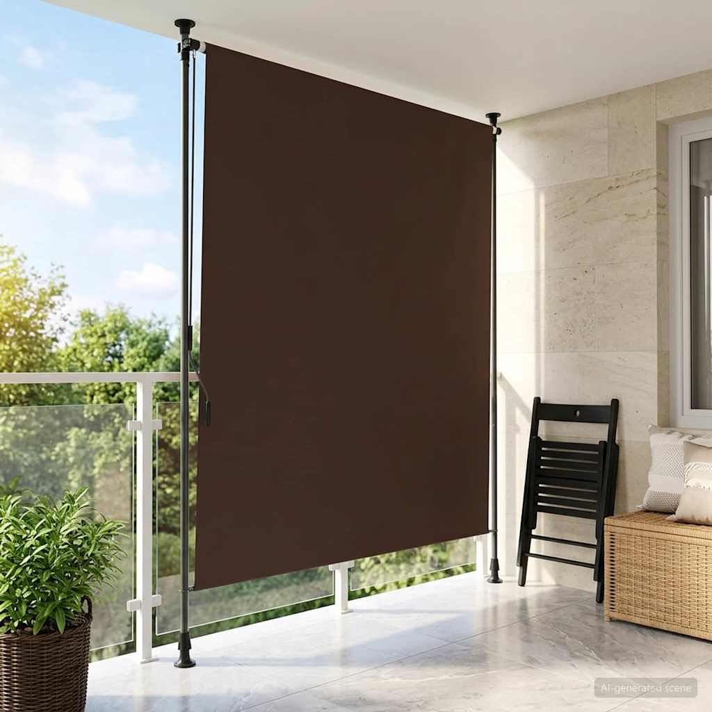 Outdoor Rollo Braun 120 x 270 cm