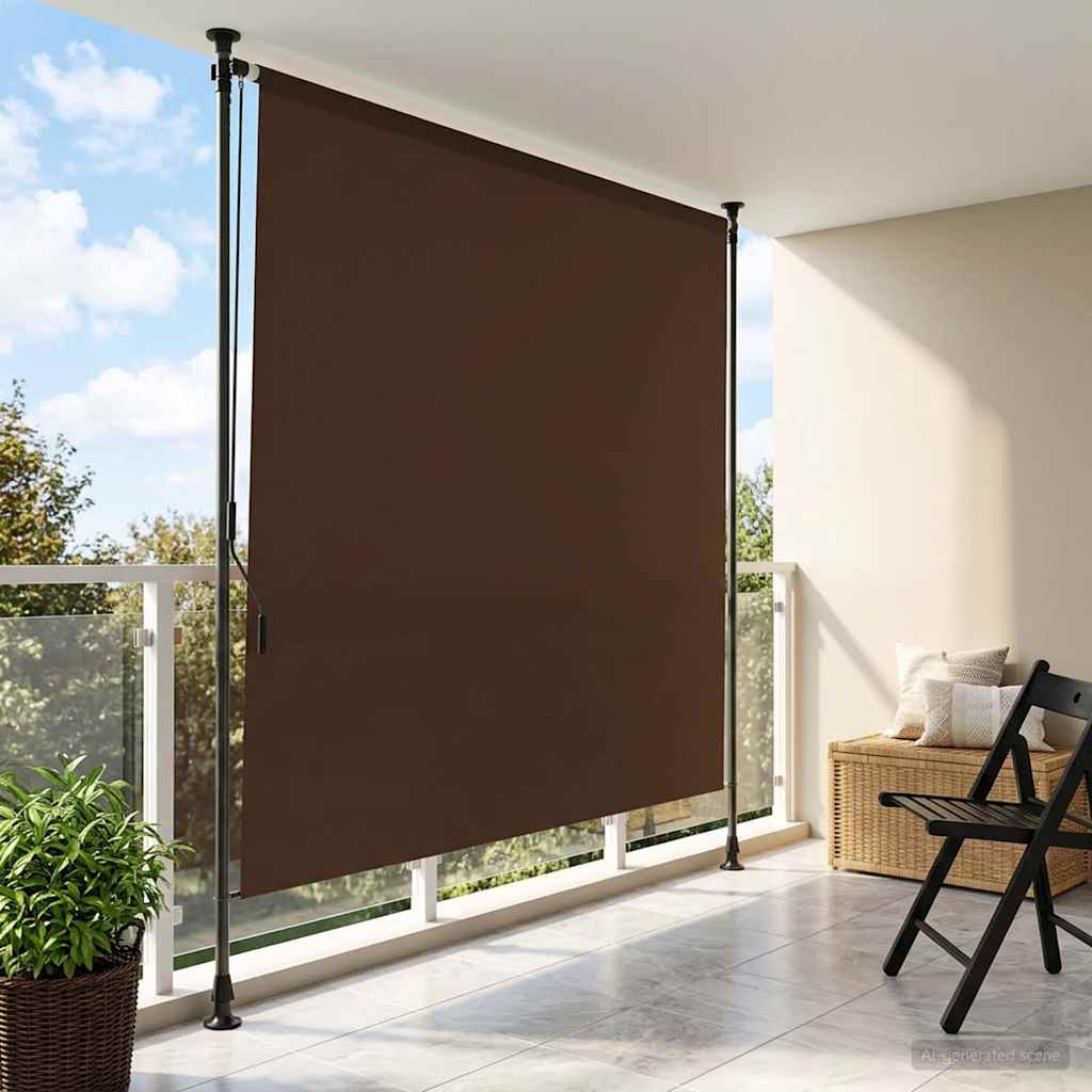 Outdoor Rollo Braun 150 x 270 cm