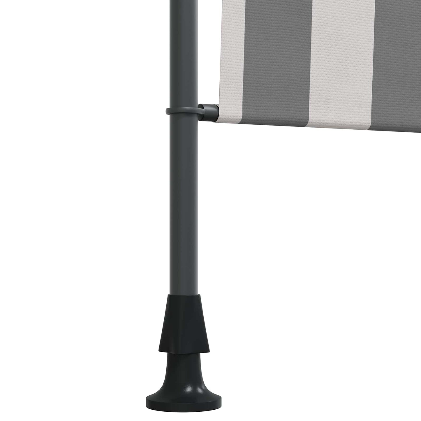 Outdoor Rollo Anthrazit und Weiß 120 x 270 cm