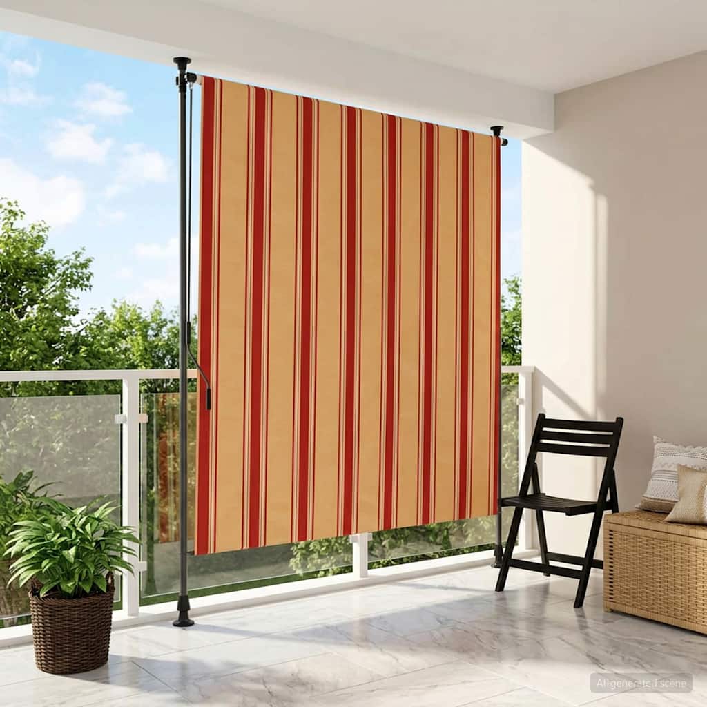 Outdoor Rollo Mehrfarbig 100 x 270 cm