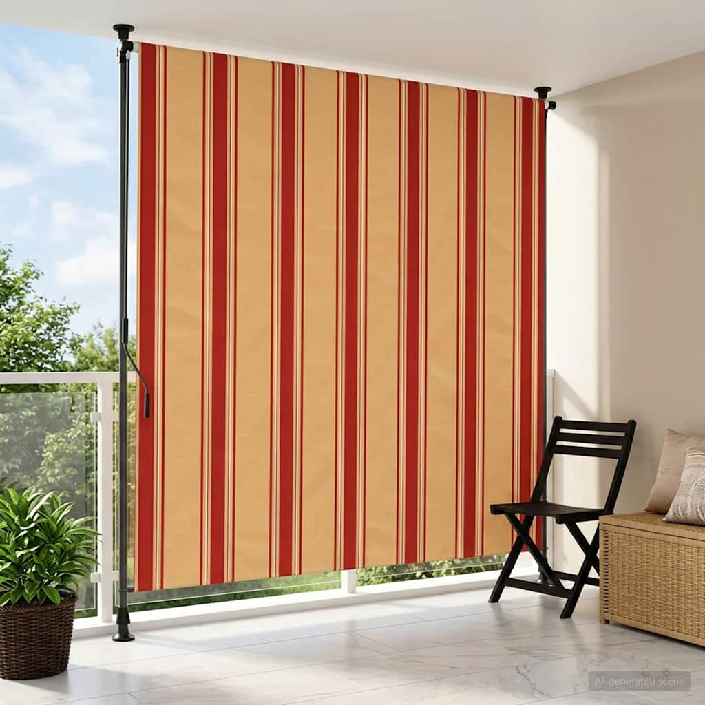 Outdoor Rollo Mehrfarbig 120 x 270 cm