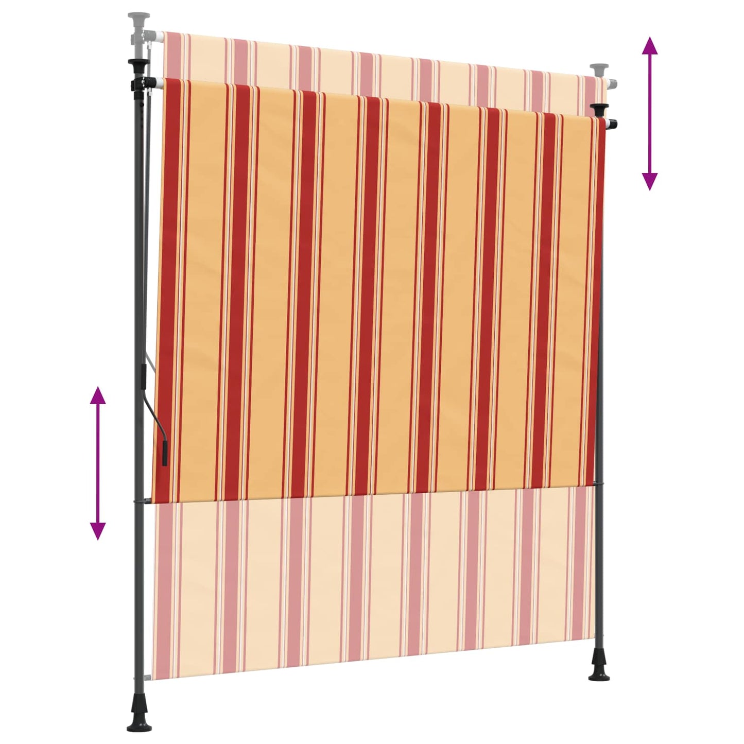 Outdoor Rollo Mehrfarbig 200 x 270 cm