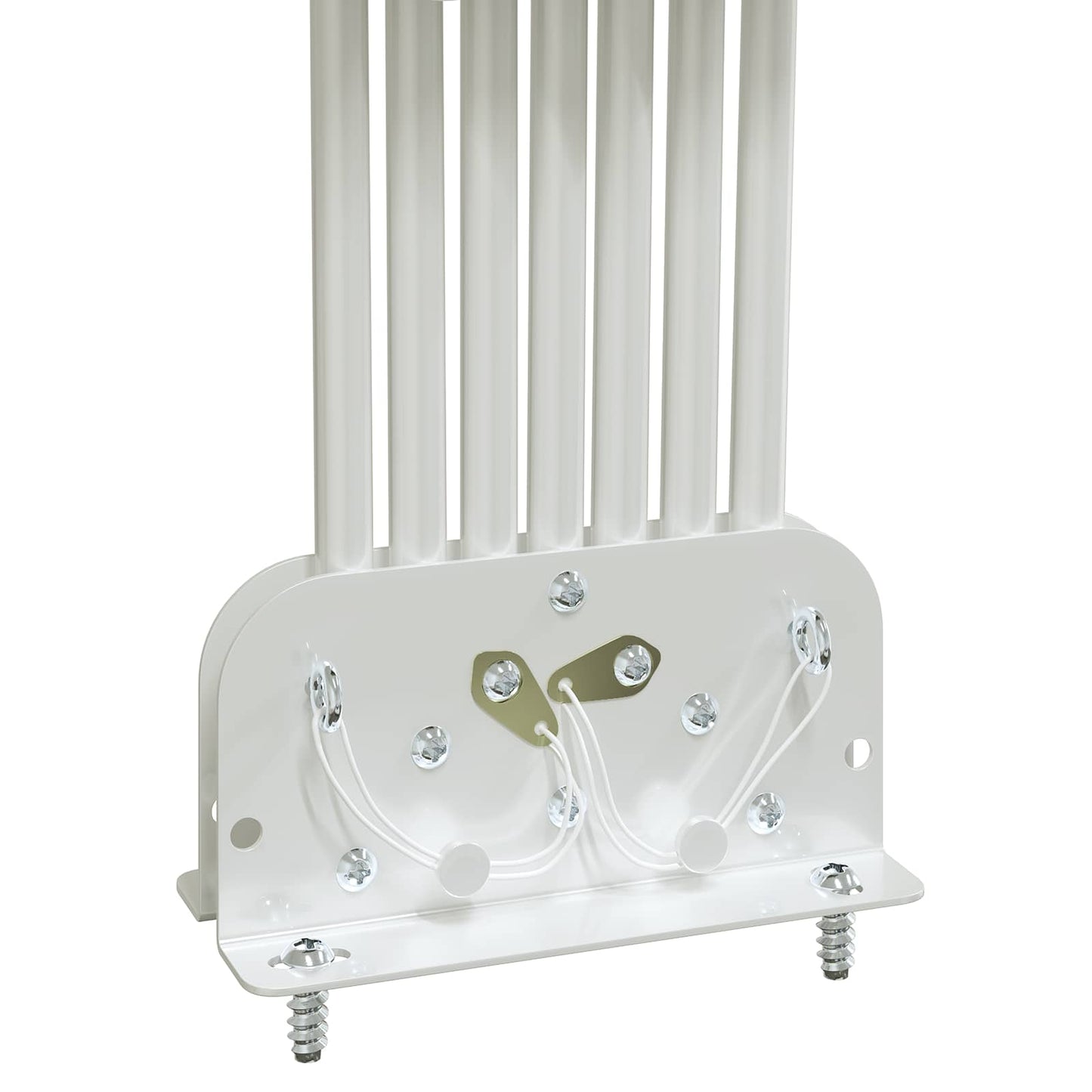 Balkon Sichtschutz Ø 400 cm Polyester Braun