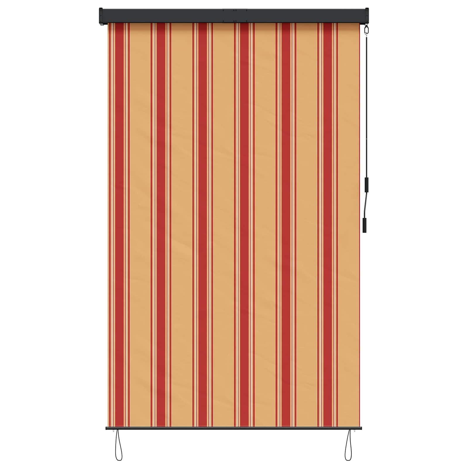 Rollo Mehrfarbig 160 x 250 cm Stoff und Aluminium