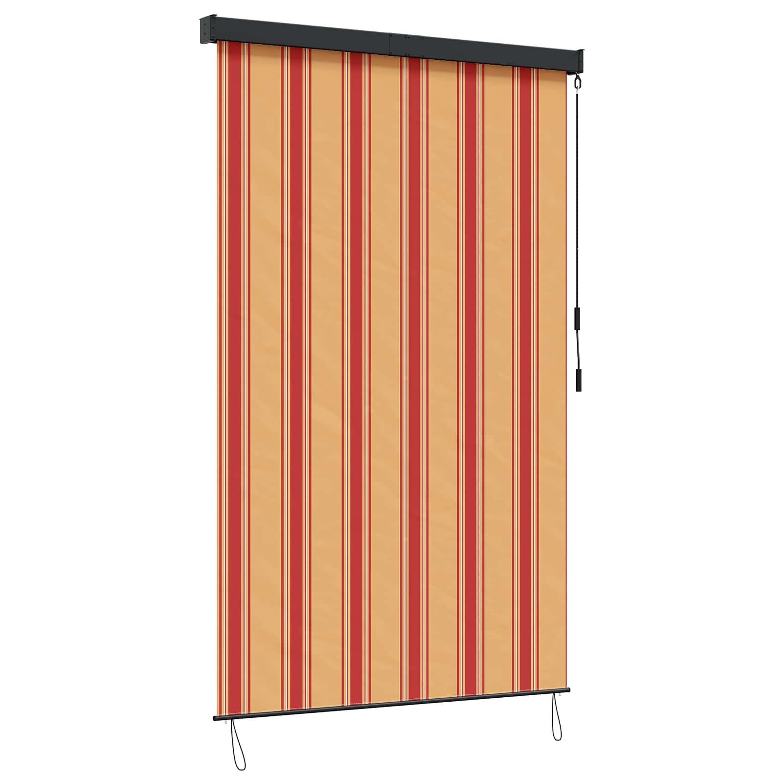 Rollo Mehrfarbig 180 x 250 cm Stoff und Aluminium