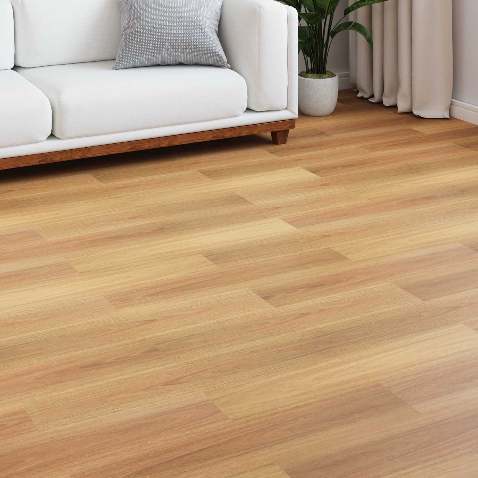 Laminatboden Dunkles Walnuss 101 x 20 x 0,8 cm 5 stk.