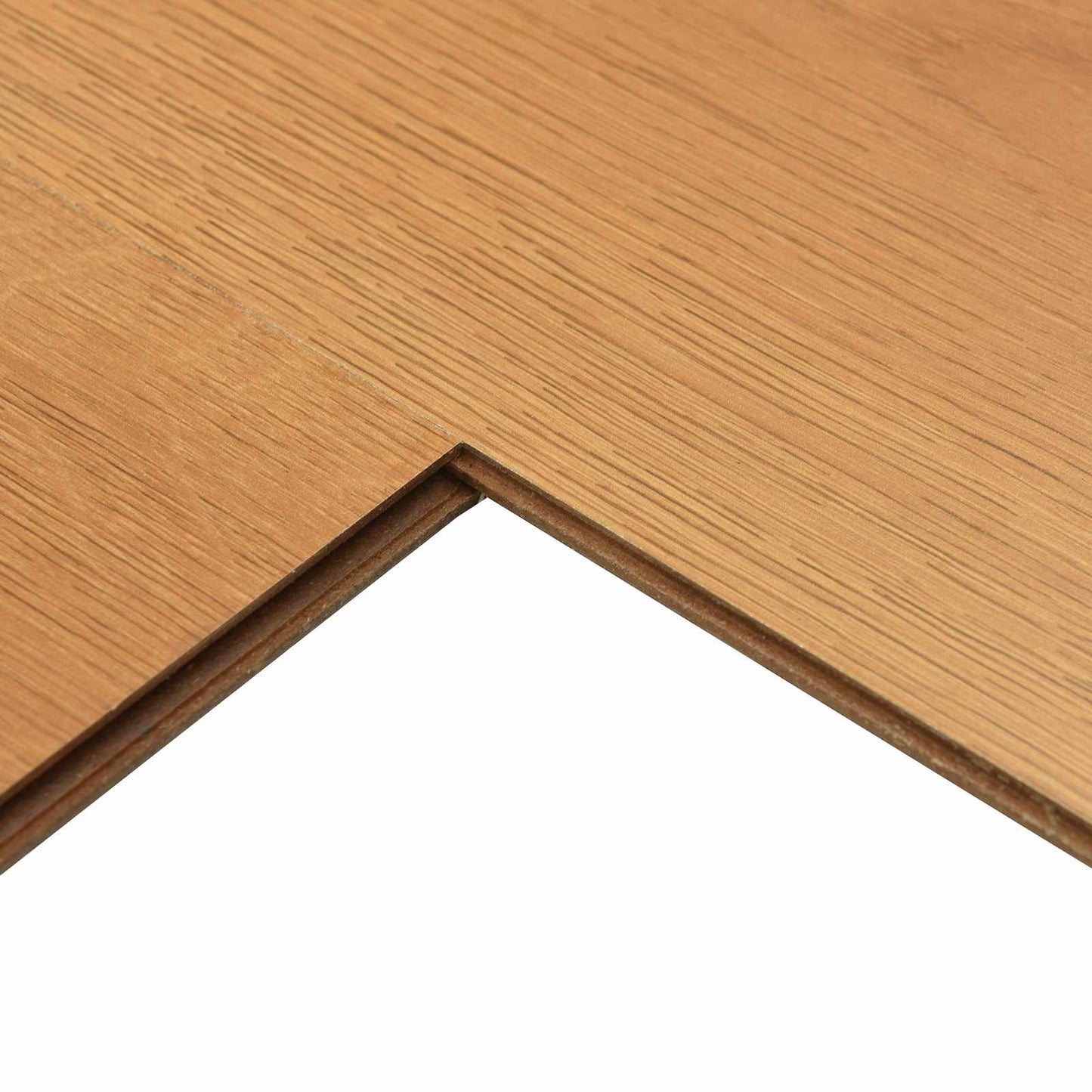 Laminatboden Hellbeige 101 x 20 x 0,8 cm 5 stk. Holzwerkstoff