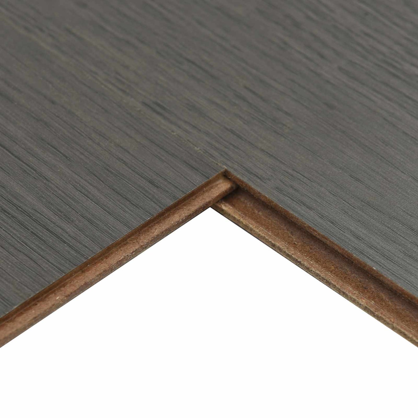 Laminatboden Warmer Grau 101 x 20 x 0,8 cm 5 stk. Holzwerkstoff