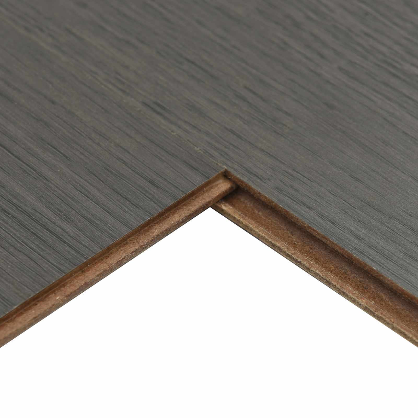 Laminatboden Warmer Grau 101 x 20 x 0,8 cm 5 stk. Holzwerkstoff