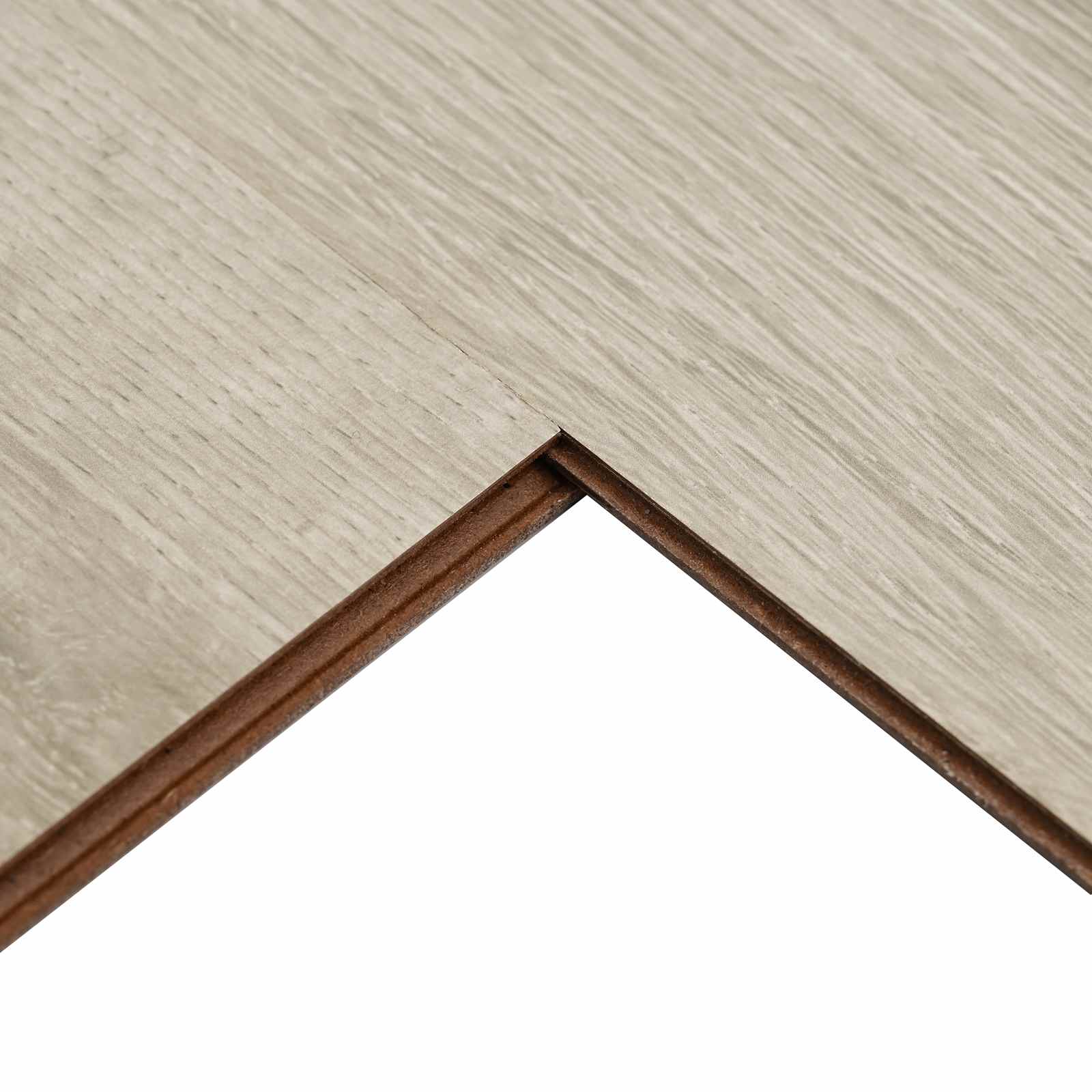 Laminatboden Gestrichenes Braun 101 x 20 x 0,8 cm 5 stk.