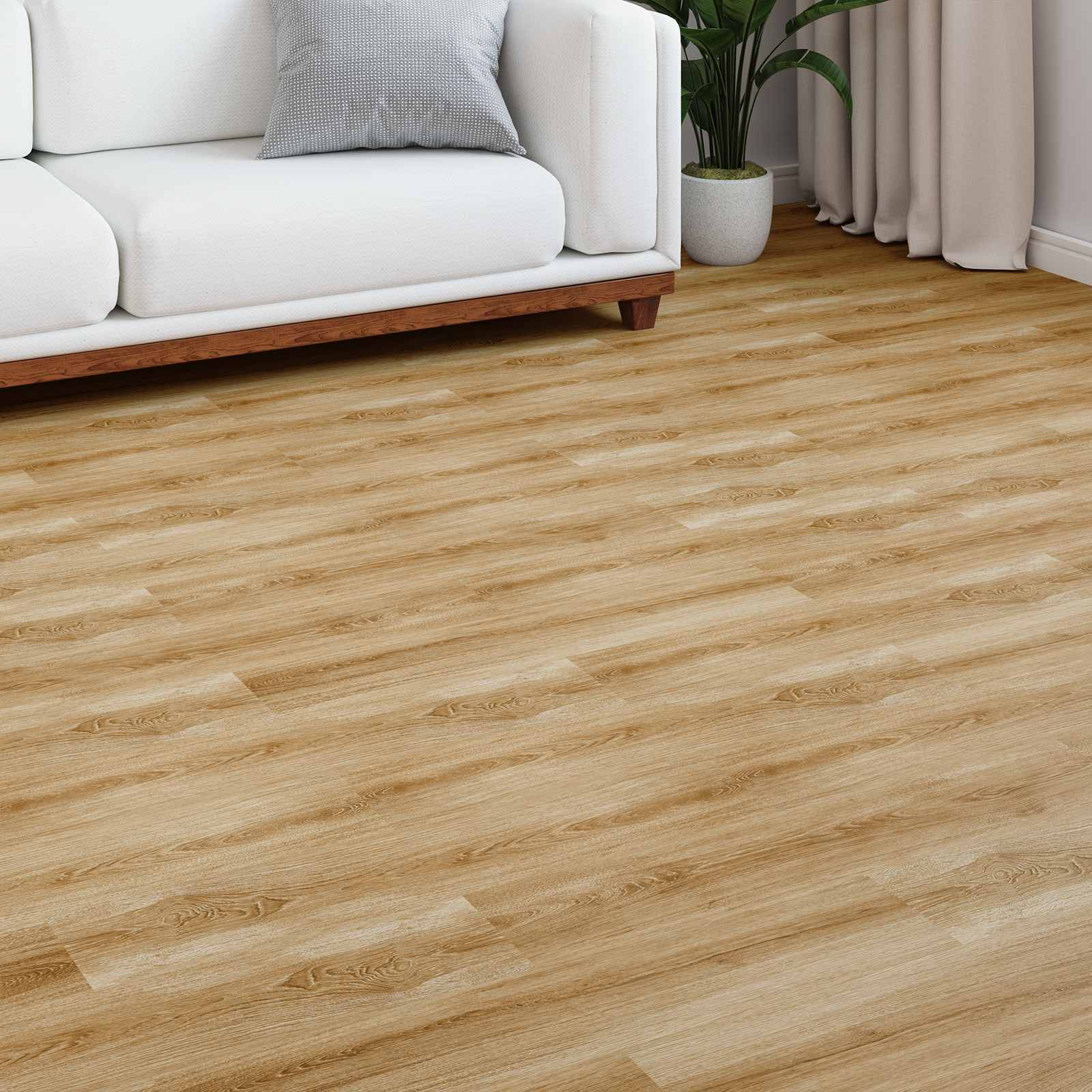 Laminatboden Rustikales Braun 101 x 20 x 0,8 cm 5 stk.