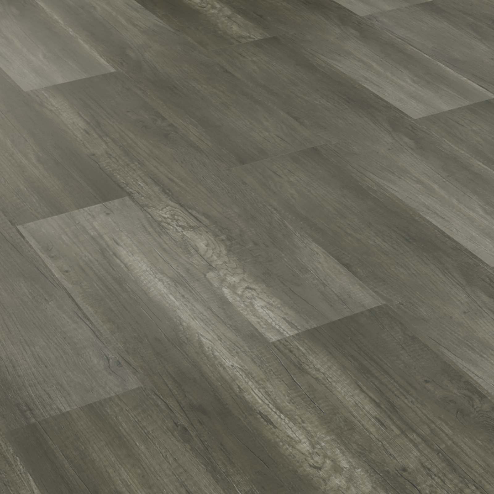 Laminatboden Gealtertes Grau 101 x 20 x 0,8 cm 5 stk.