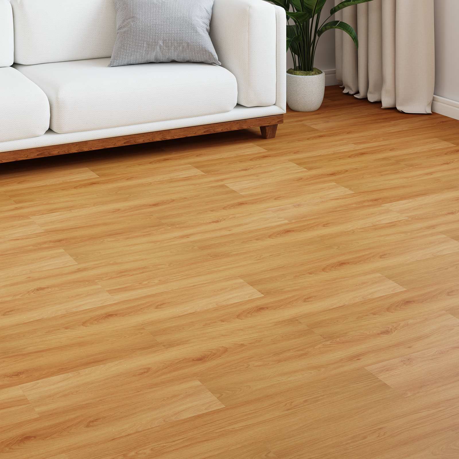 Laminatboden Warmer Kastanienbraun 101 x 20 x 0,8 cm 5 stk.