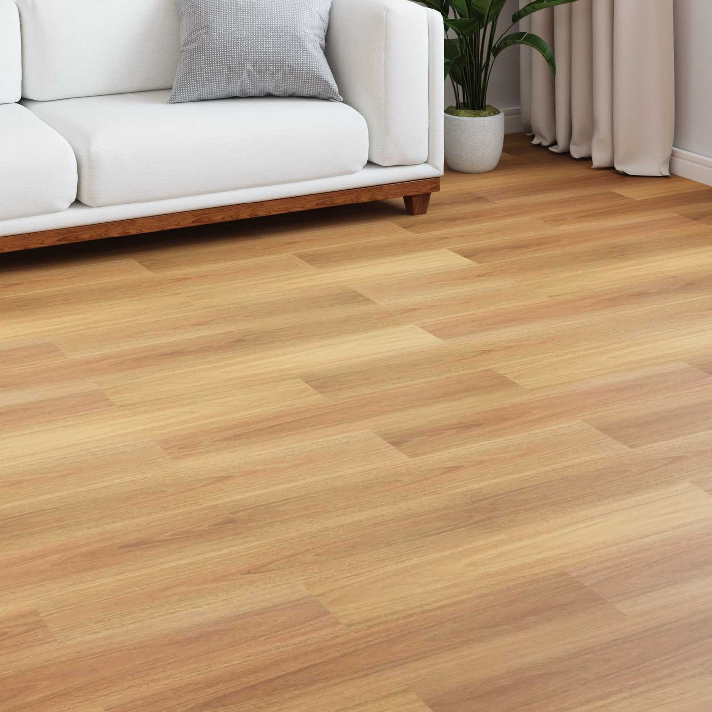 Laminatboden Dunkles Walnuss 101 x 20 x 0,8 cm 15 stk.