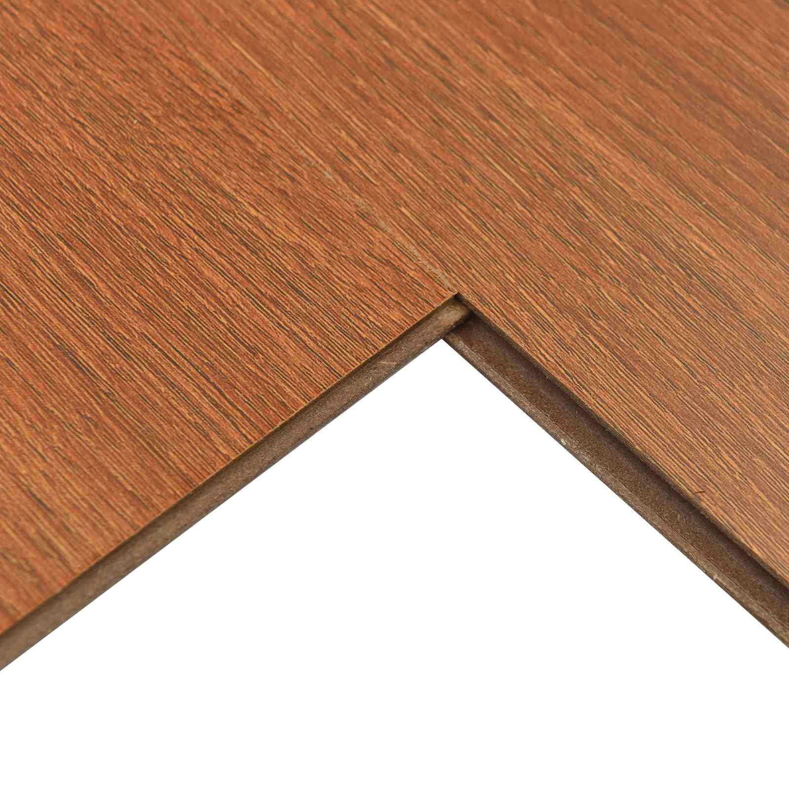 Laminatboden Honigbraun 101 x 20 x 0,8 cm 15 stk. Holzwerkstoff