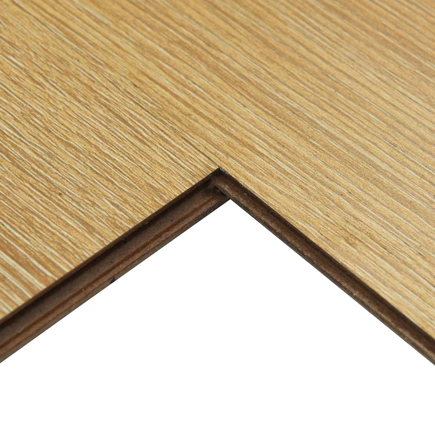 Laminatboden Goldbraun 101 x 20 x 0,8 cm 15 stk. Holzwerkstoff