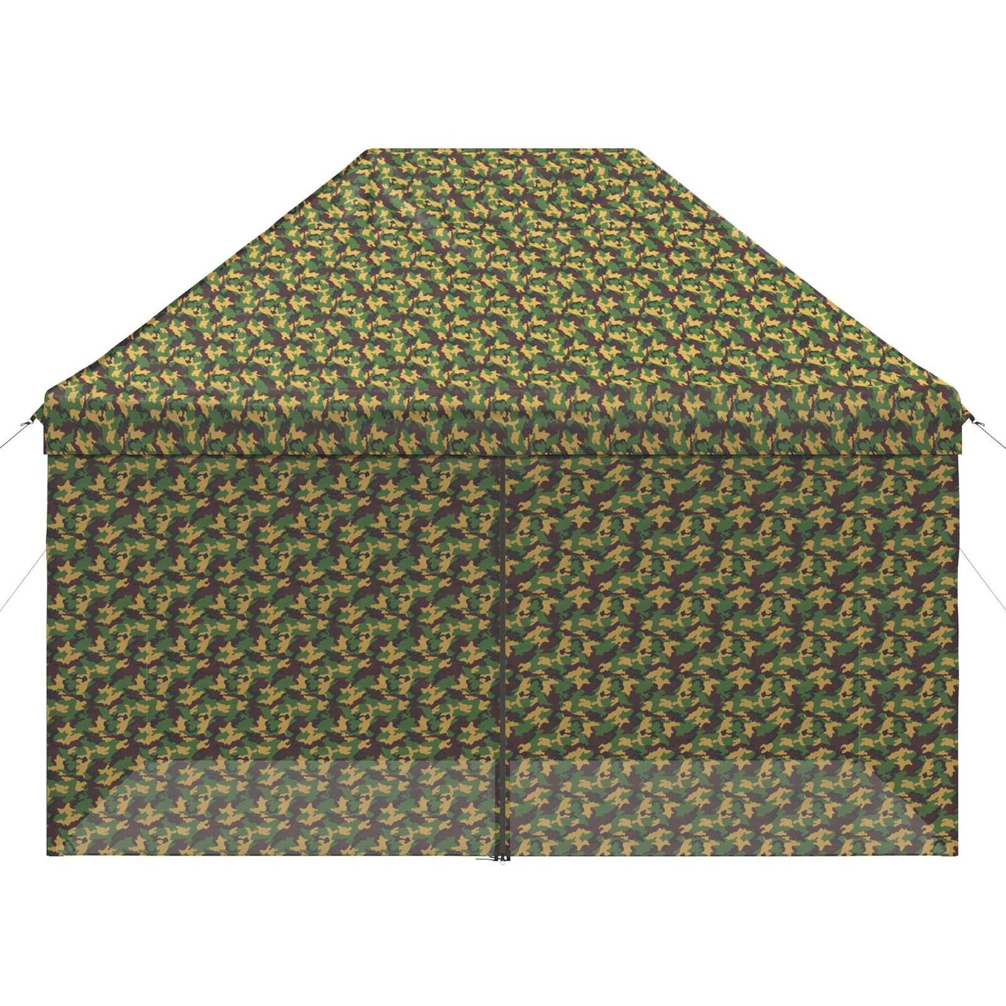 Zelt mit 4 Seitenwänden 2,95 x 4,1 m Army Tarnung