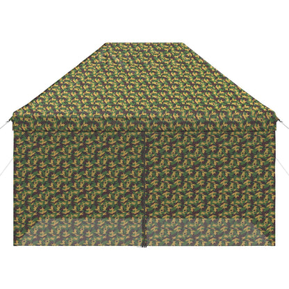 Zelt mit 4 Seitenwänden 2,95 x 4,1 m Army Tarnung