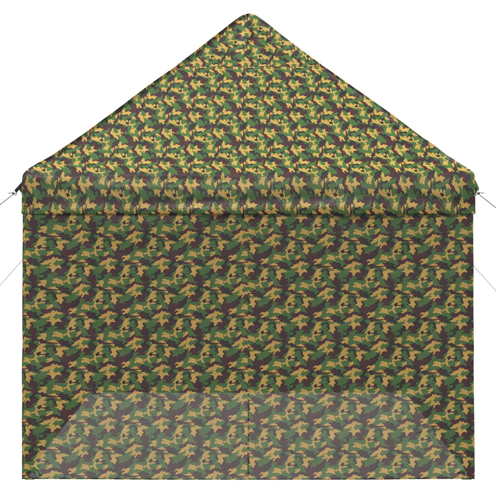 Zelt mit 4 Seitenwänden 2,95 x 4,1 m Army Tarnung