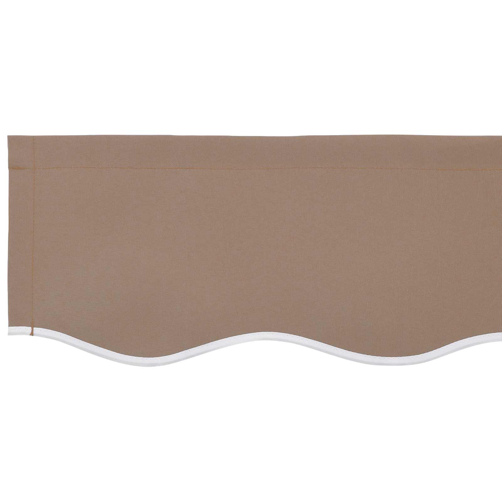 Ersatzvolant für Markise für 3 m Taupe Polyester