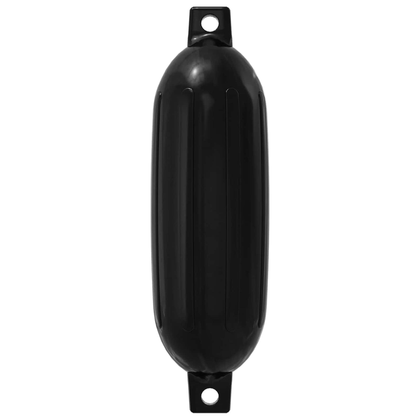 Bootsfender 2 Stk. Ø 11 x 40 cm Schwarz PVC