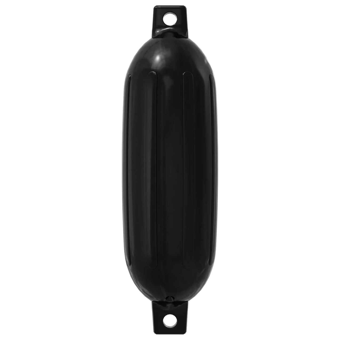 Bootsfender 2 Stk. Ø 14 x 50 cm Schwarz PVC