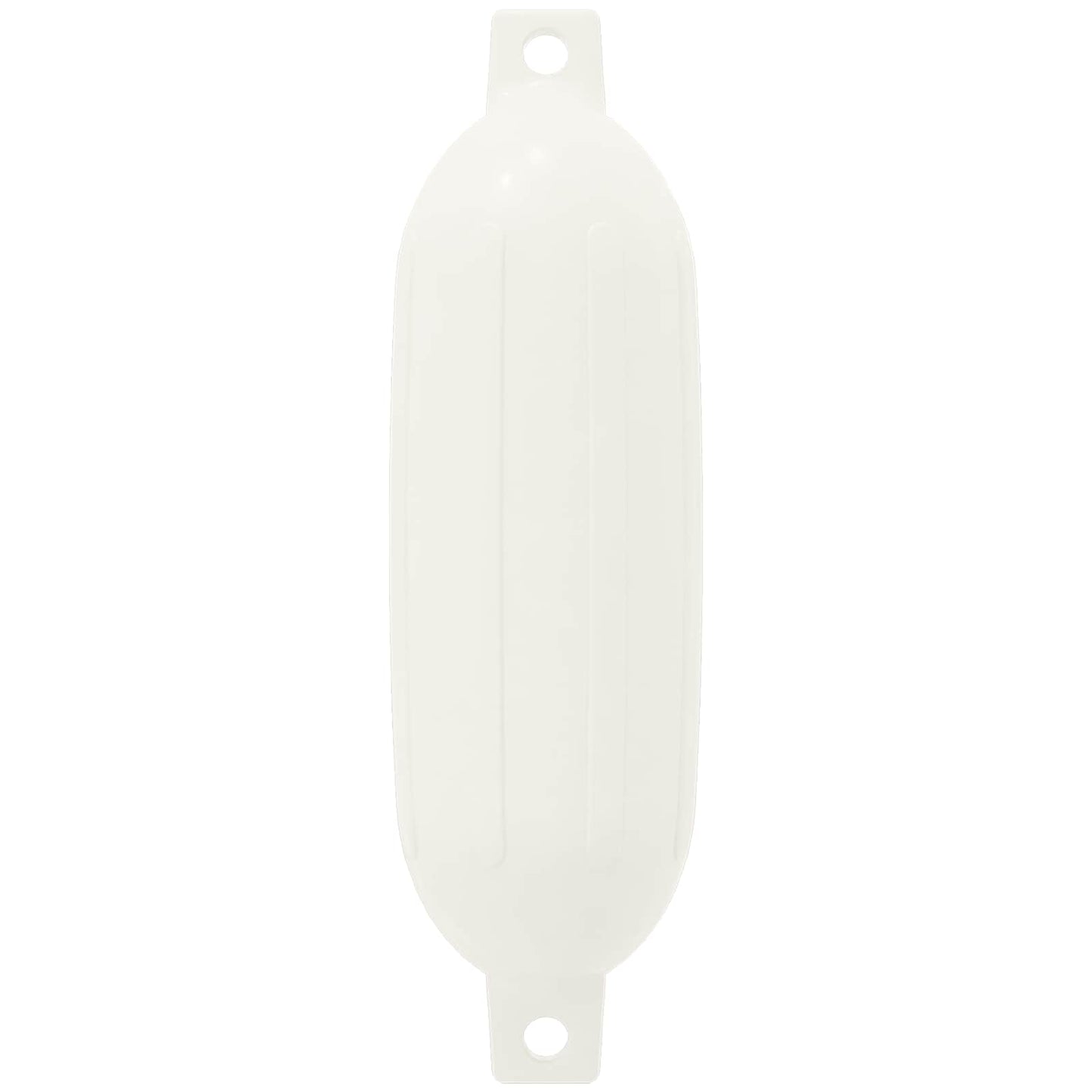 Bootsfender 2 Stk. Ø 11 x 40 cm Weiß PVC