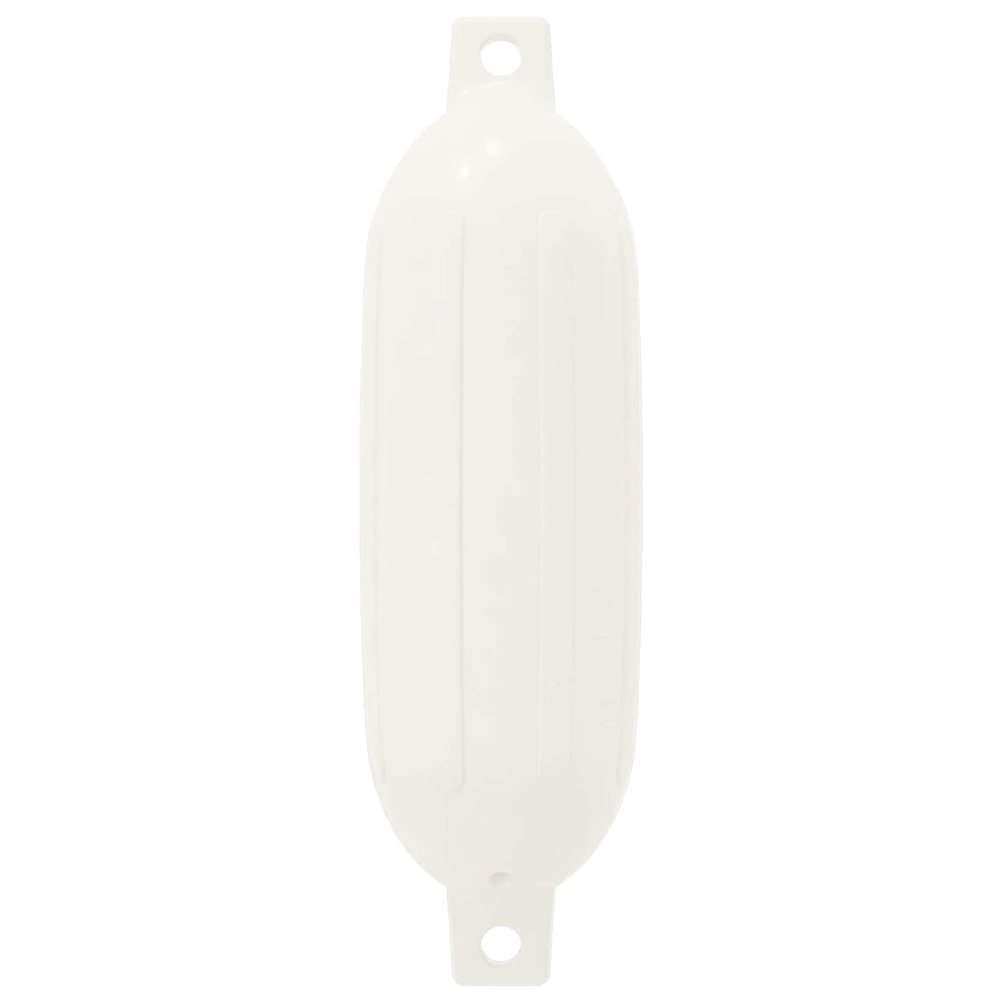 Bootsfender 2 Stk. Ø 14 x 50 cm Weiß PVC
