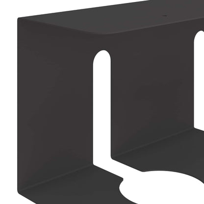Unter dem Schreibtisch Kabelmanagement Tray 2 Stk. Schwarz