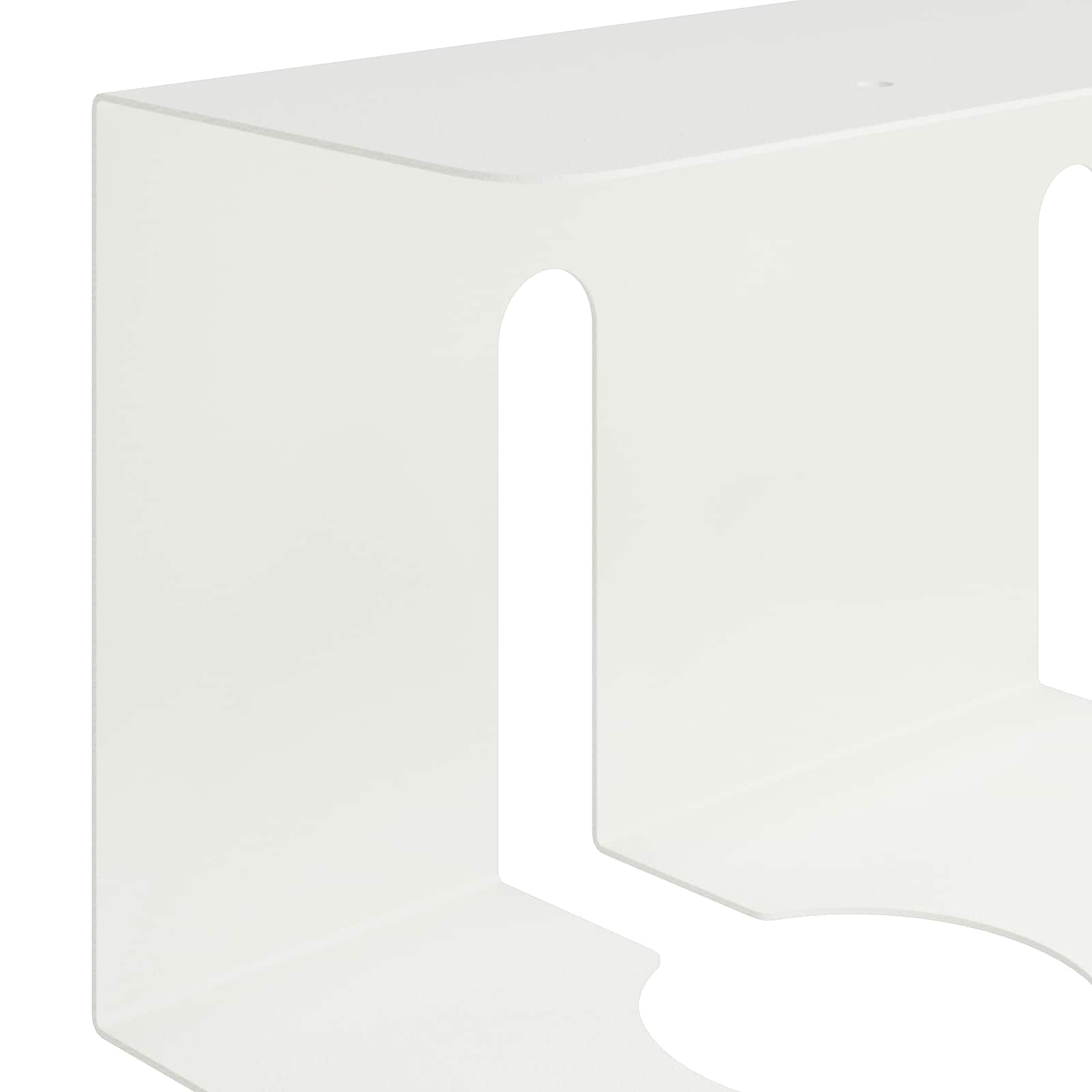 Unter dem Schreibtisch Kabelmanagement Tray 2 Stk. Weiß