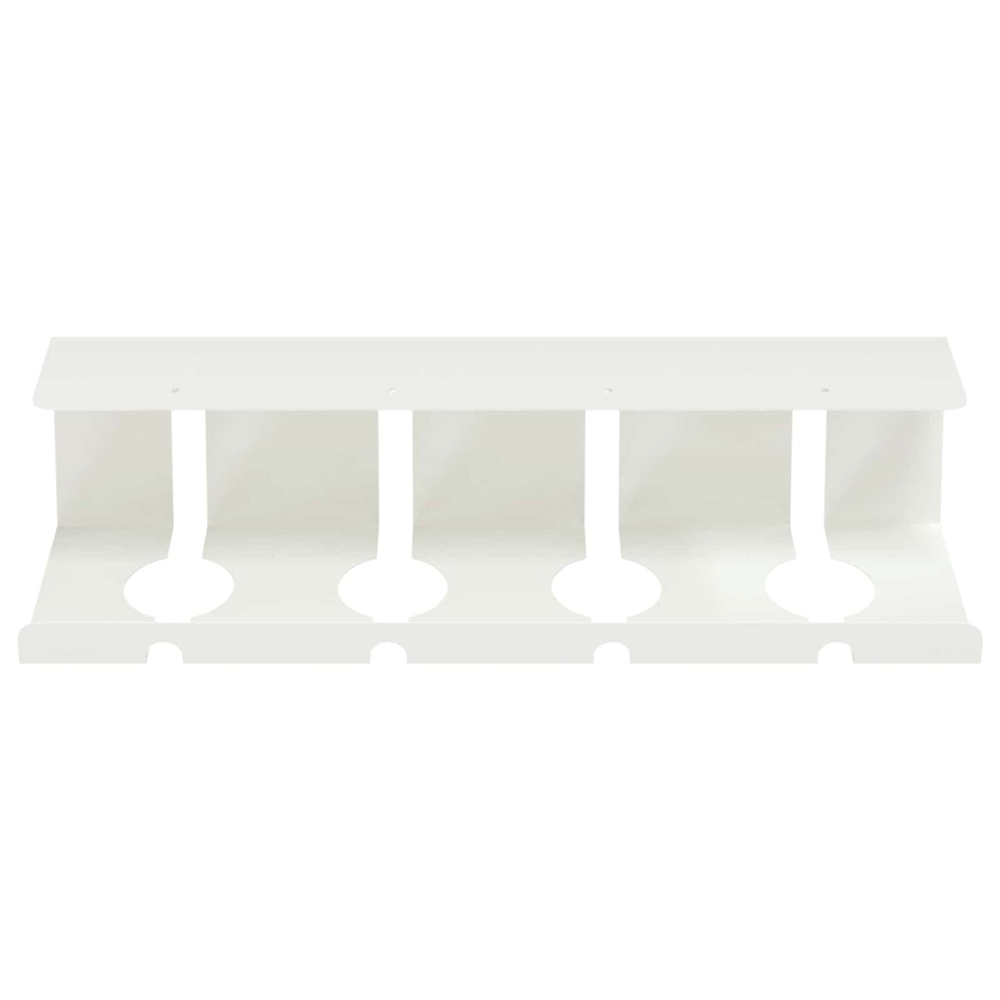 Unter dem Schreibtisch Kabelmanagement Tray 2 Stk. Weiß