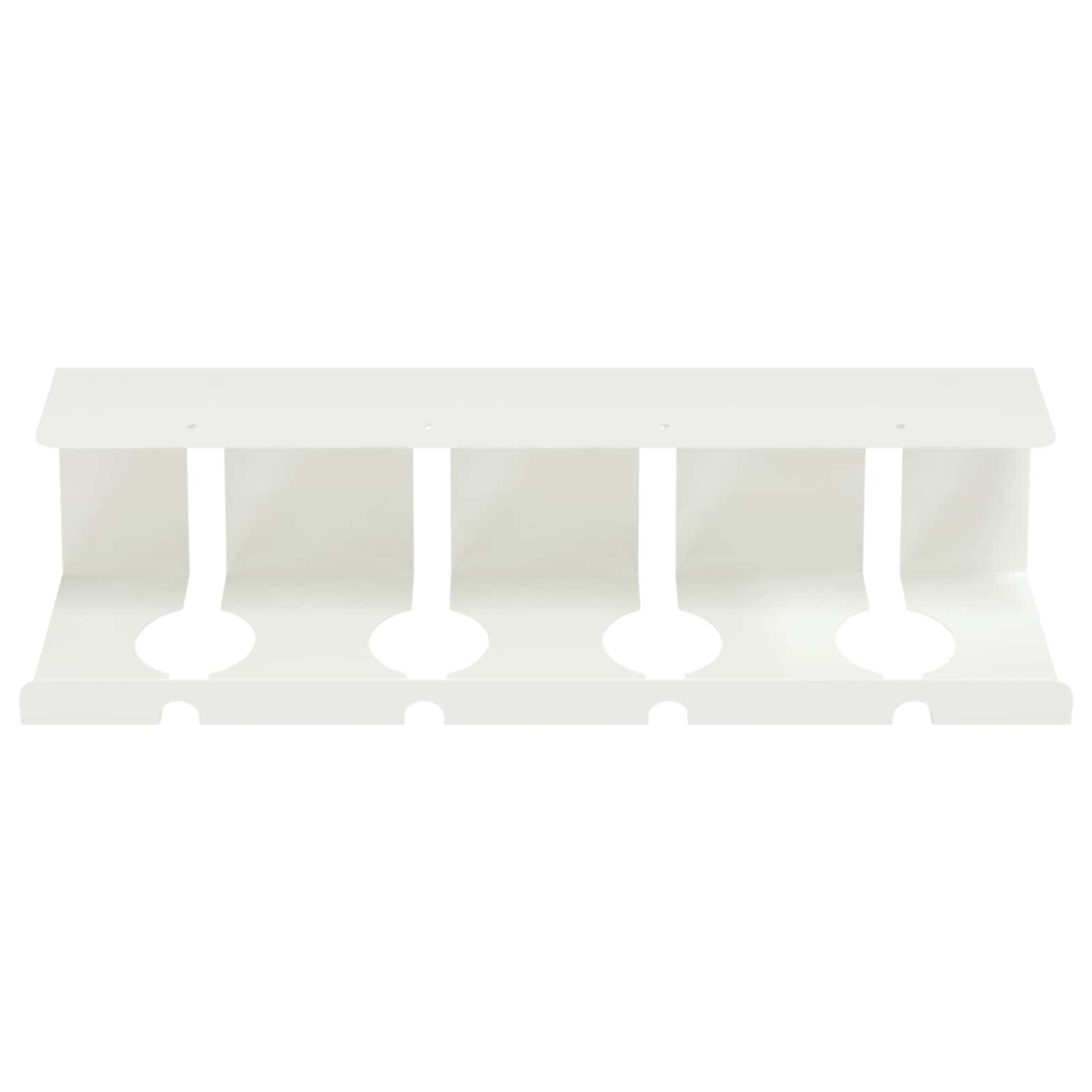 Unter dem Schreibtisch Kabelmanagement Tray 2 Stk. Weiß