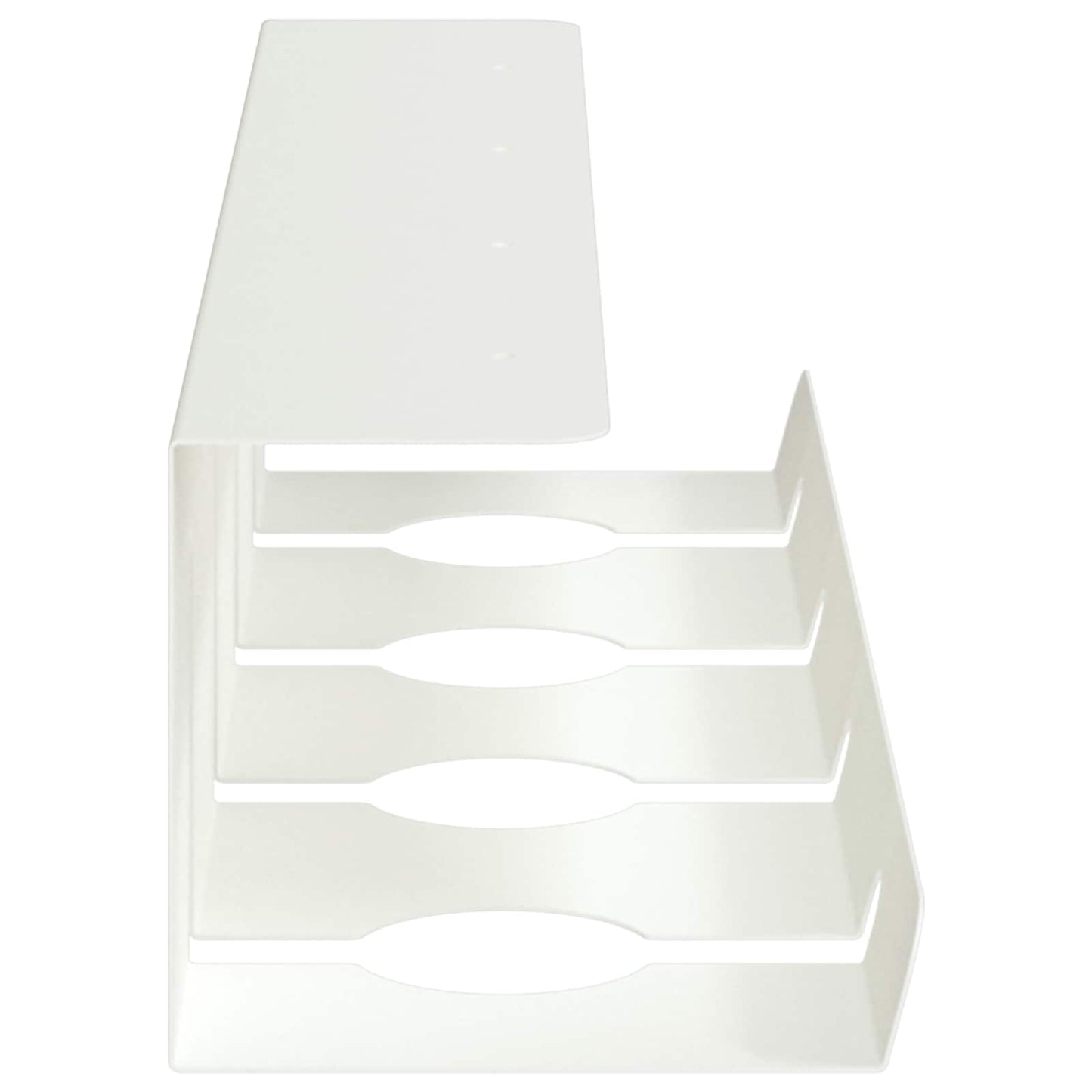 Unter dem Schreibtisch Kabelmanagement Tray 2 Stk. Weiß