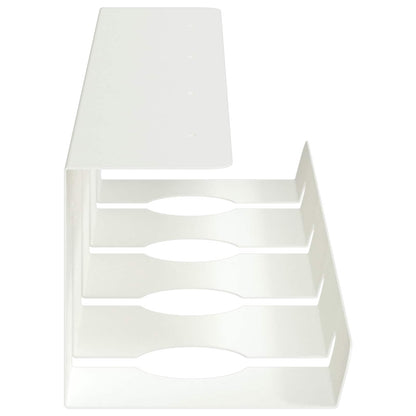 Unter dem Schreibtisch Kabelmanagement Tray 2 Stk. Weiß
