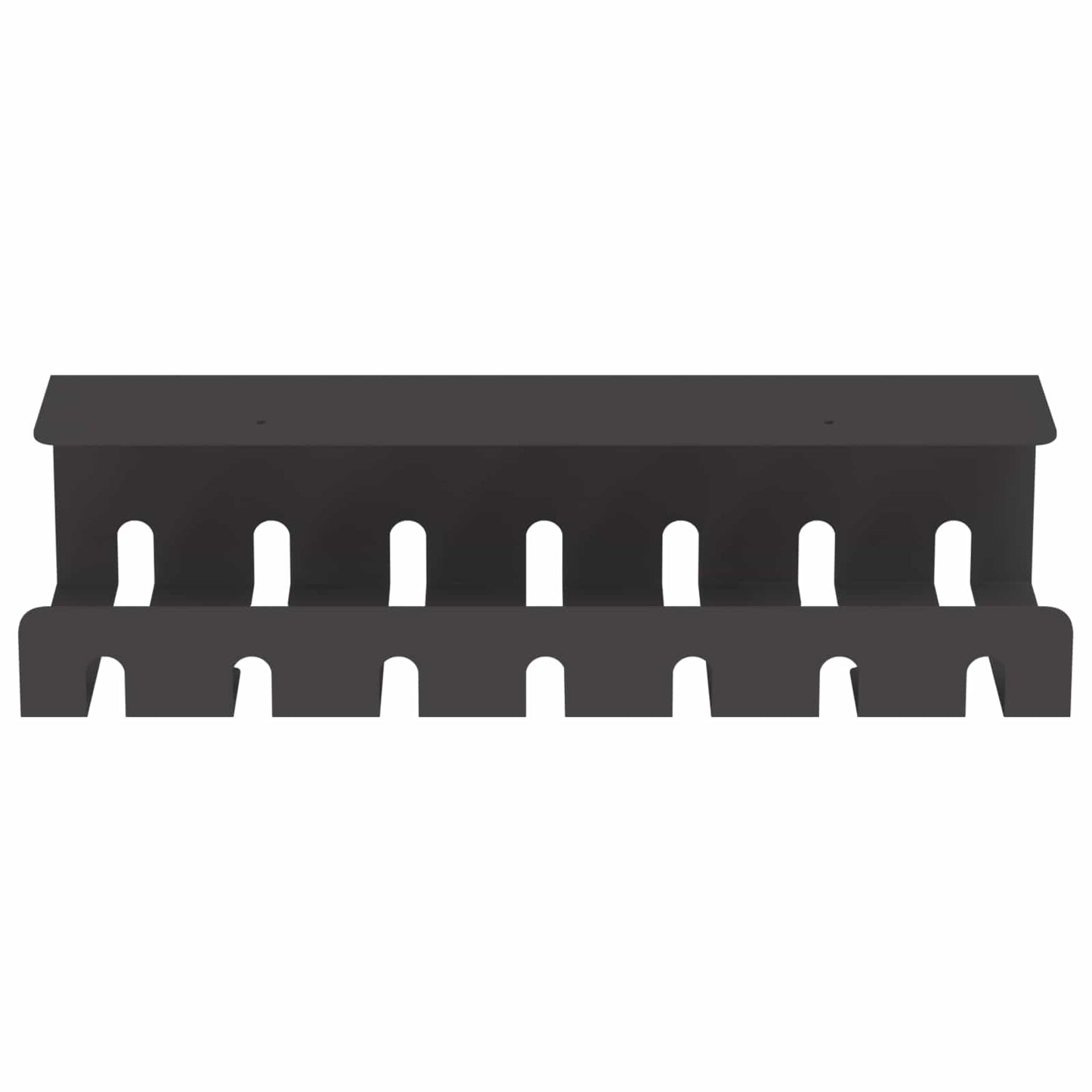 Unter dem Schreibtisch Kabelmanagement Tray 2 Stk. Schwarz