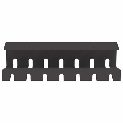 Unter dem Schreibtisch Kabelmanagement Tray 2 Stk. Schwarz