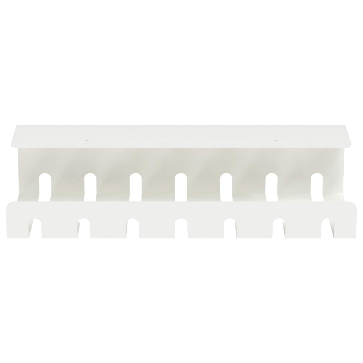 Unter dem Schreibtisch Kabelmanagement Tray 2 Stk. Weiß