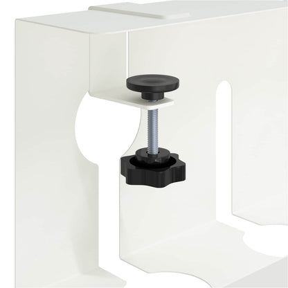 Unter dem Schreibtisch Kabelmanagement Tray 2 Stk. Weiß