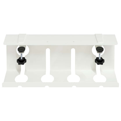 Unter dem Schreibtisch Kabelmanagement Tray 2 Stk. Weiß
