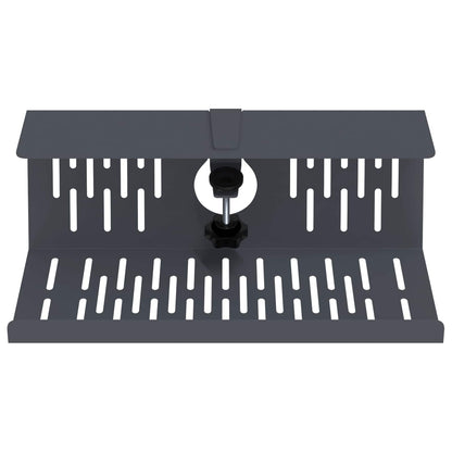 Unter dem Schreibtisch Kabelmanagement Tray 2 Stk. Anthrazit