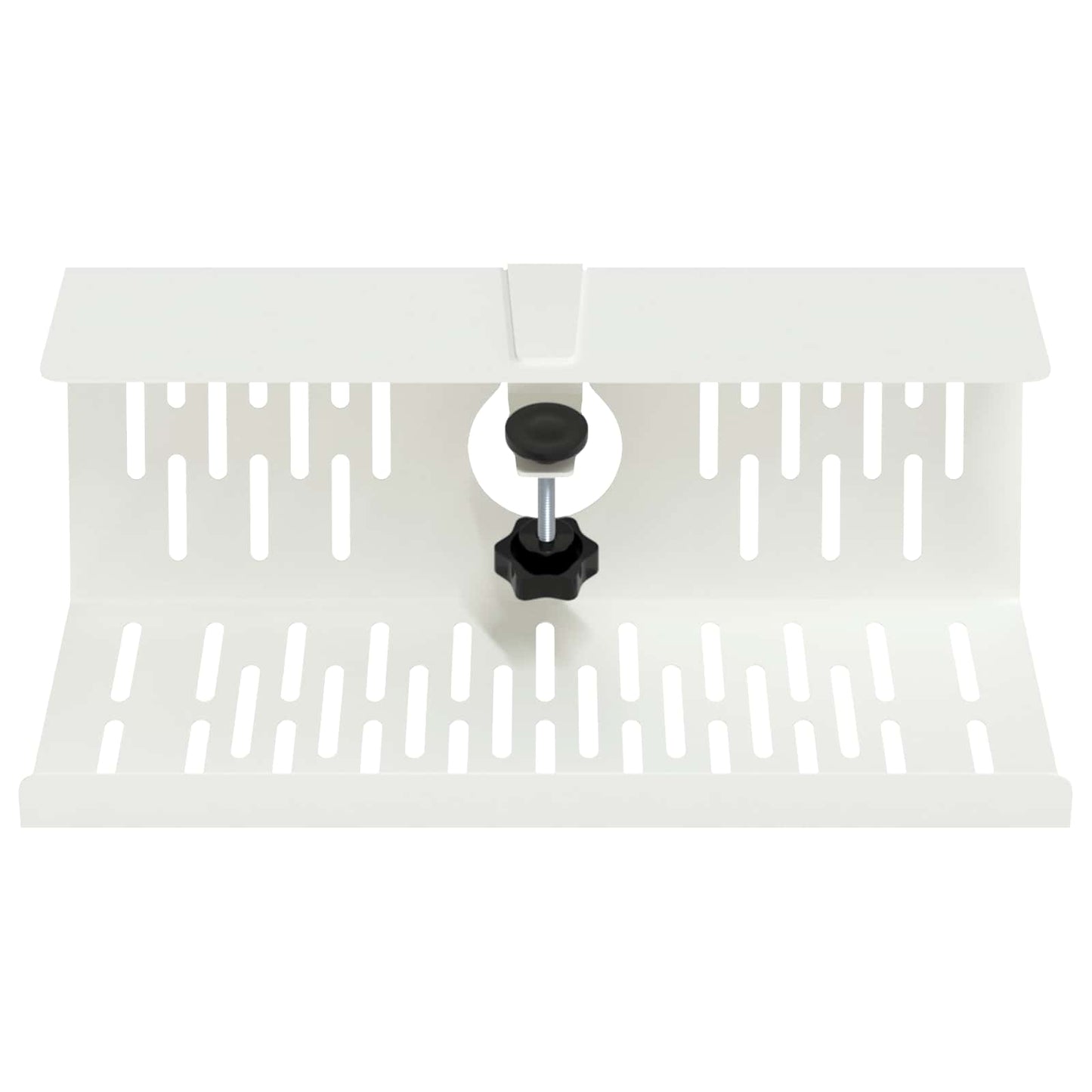 Unter dem Schreibtisch Kabelmanagement Tray 2 Stk. Weiß
