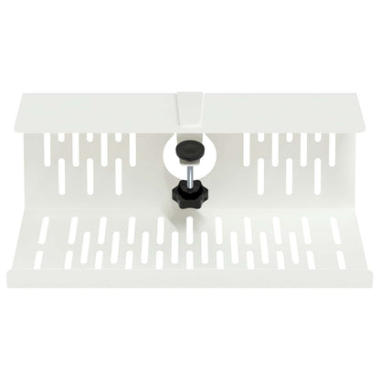 Unter dem Schreibtisch Kabelmanagement Tray 2 Stk. Weiß