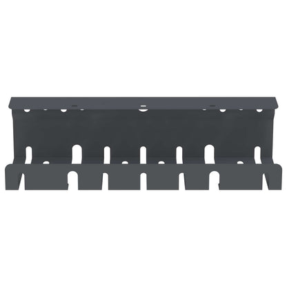 Unter dem Schreibtisch Kabelmanagement Tray 2 Stk. Anthrazit