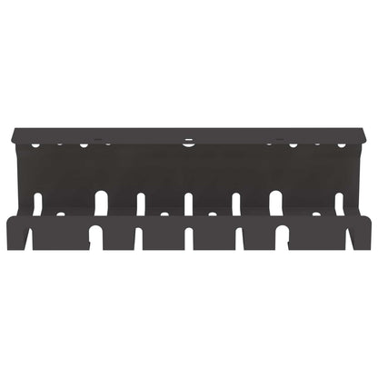 Unter dem Schreibtisch Kabelmanagement Tray 2 Stk. Schwarz