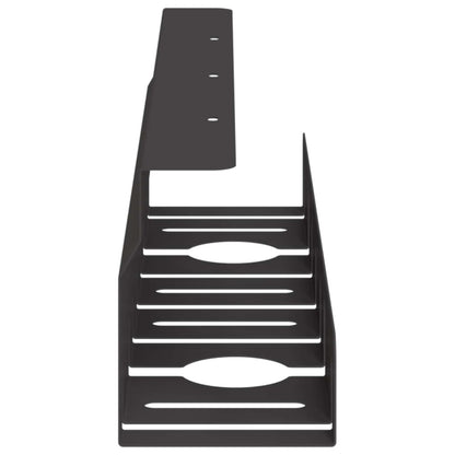 Unter dem Schreibtisch Kabelmanagement Tray 2 Stk. Schwarz